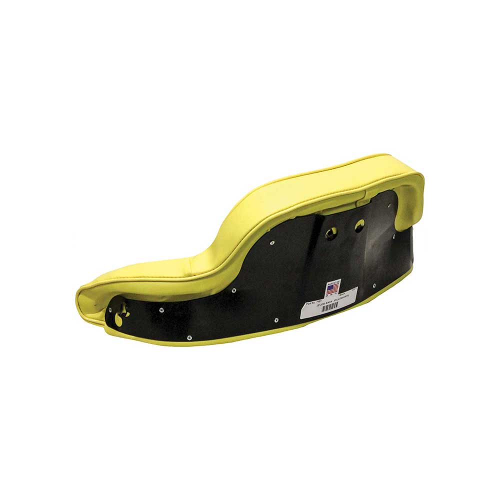 Uni Pro John Deere 2020 Backrest Cushion | Yellow Vinyl