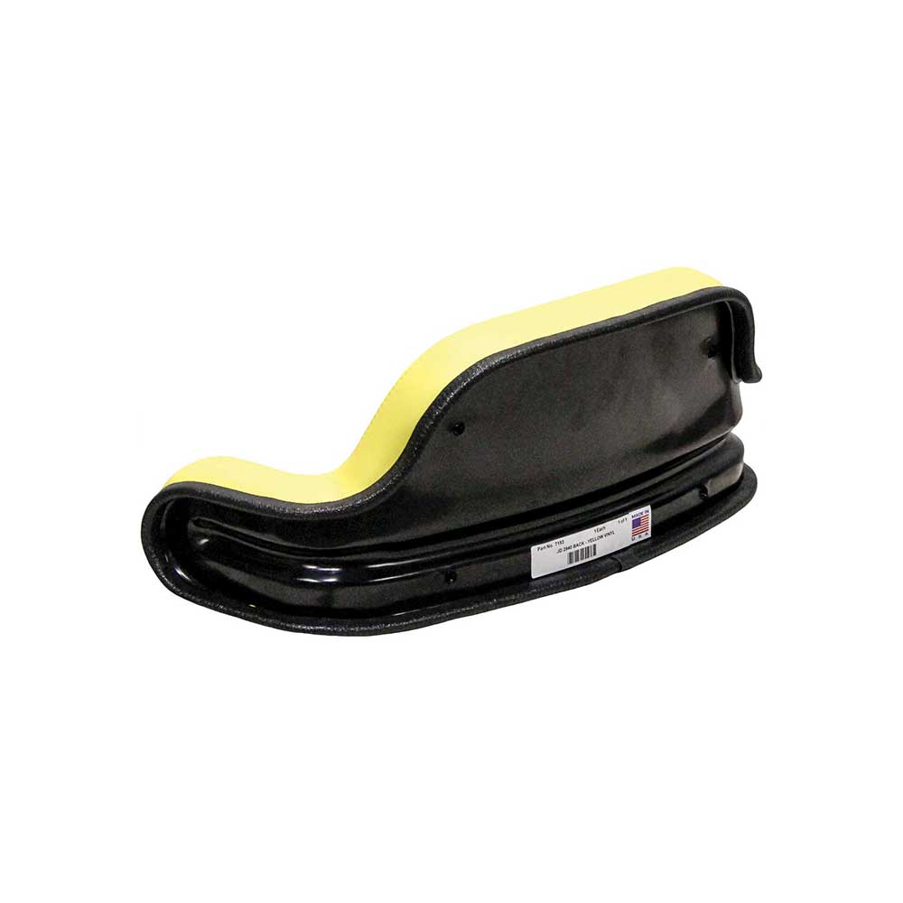 Uni Pro John Deere 2940 Backrest Cushion | Yellow Vinyl