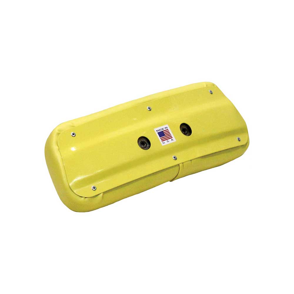 Uni Pro John Deere 4010 Small Backrest Cushion | Yellow Vinyl