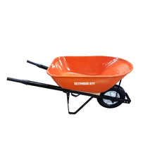 Wheelbarrow S400 Jobsite | 6 Cu. Ft. | Hardwood Handles | 16-In. Flat-Free Tire