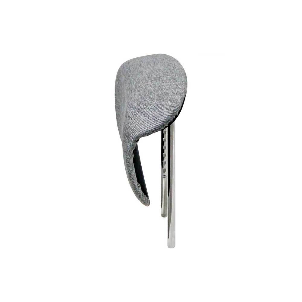 Uni Pro Backrest Extension | Fits 1061 or Grammer 7X1 Cut & Sew Seat | Gray Fabric