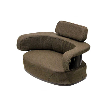 Uni Pro John Deere 4010 3-Piece Seat Cushion Kit | Brown Fabric