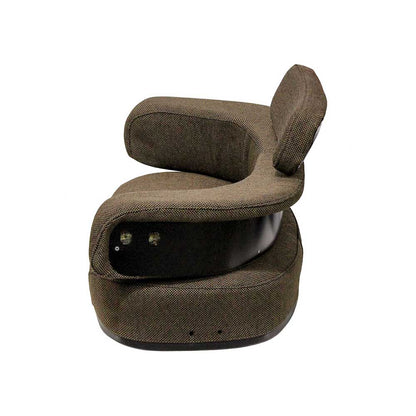 Uni Pro John Deere 4010 3-Piece Seat Cushion Kit | Brown Fabric