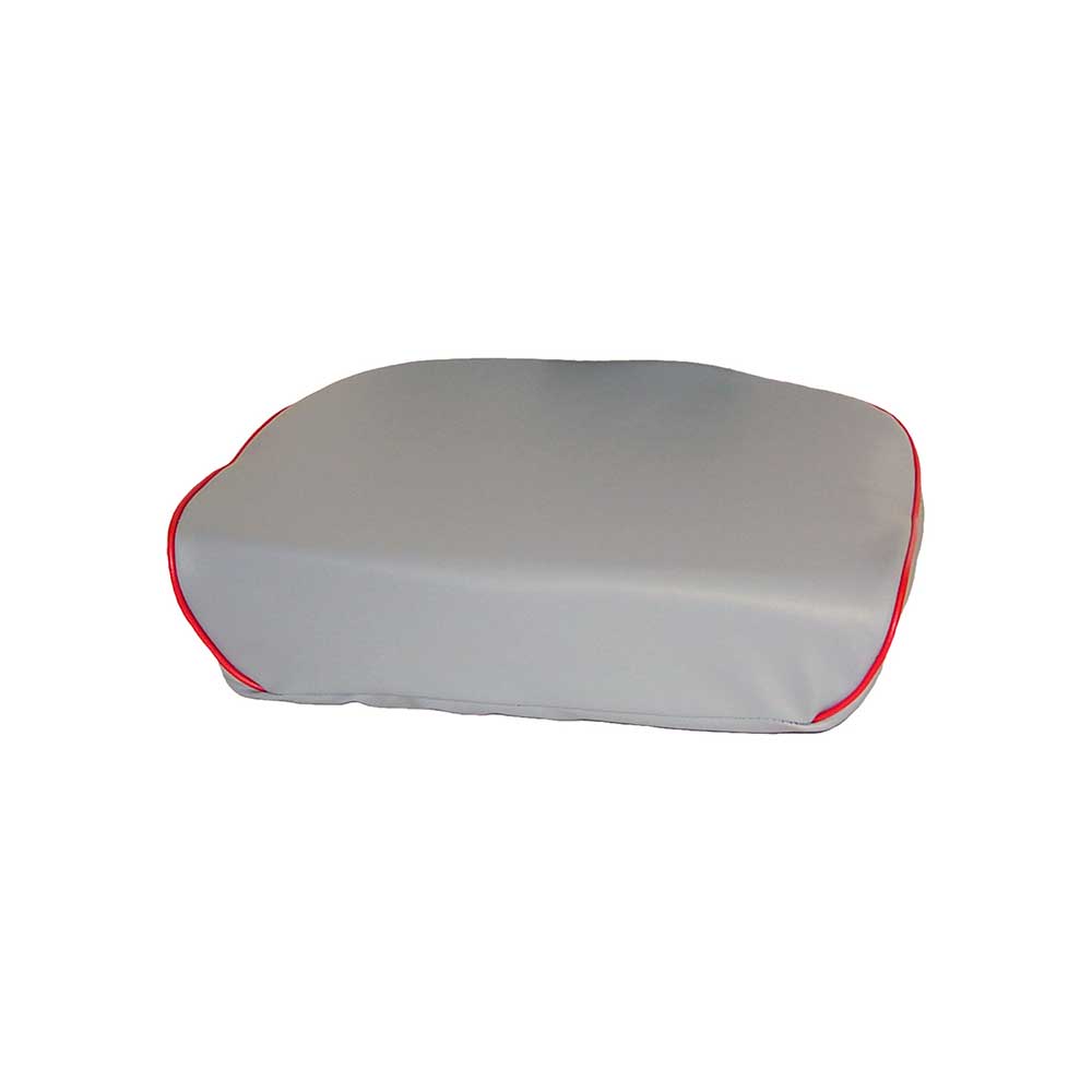 Uni Pro Allis Chalmers/Massey Ferguson/Oliver 30 Seat Cushion | Gray Vinyl with Red Trim Cording