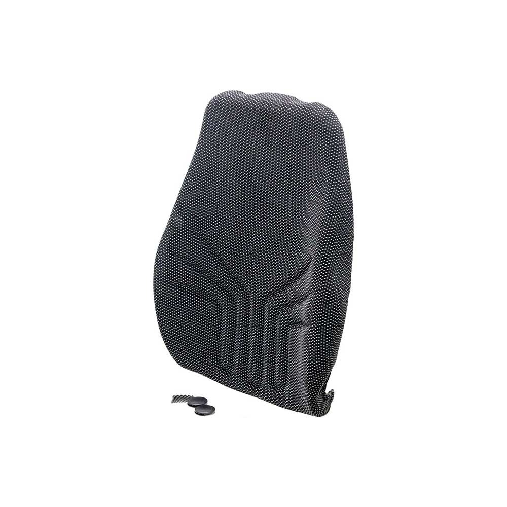 Uni Pro Backrest Cushion | Fits 722 or Grammer 722 Seat | Black/Gray Fabric