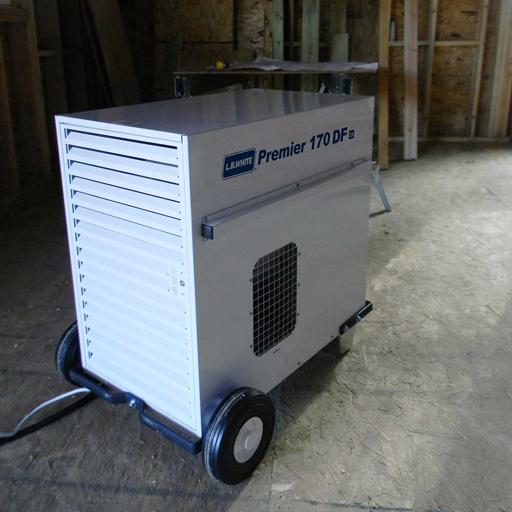 Premier 170 DF 2.0 | 170,000 BTU/Hr | LP/NG | w/Thermostat, Hose, & Reg.