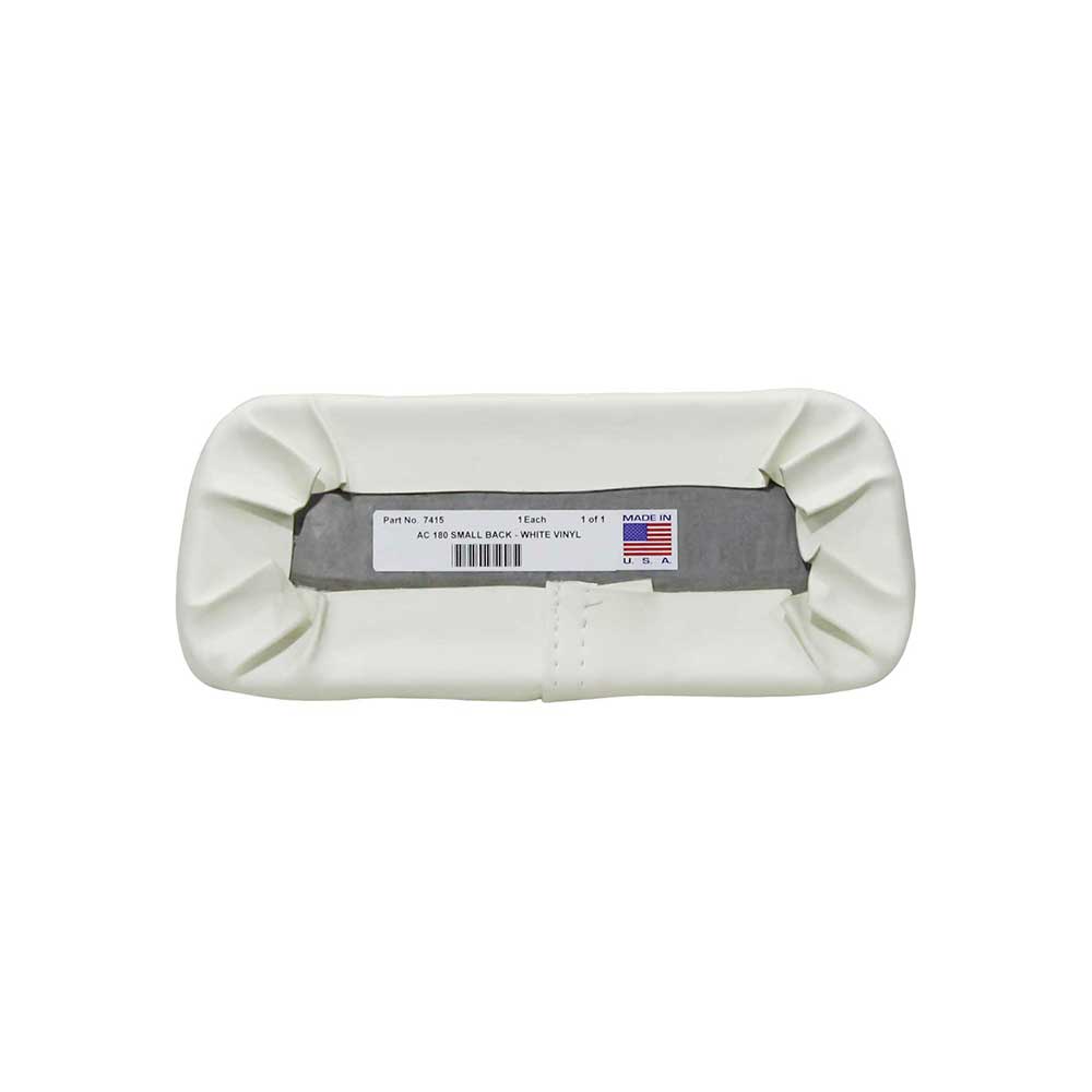 Uni Pro Allis Chalmers 180 Small Backrest Cushion | White Vinyl