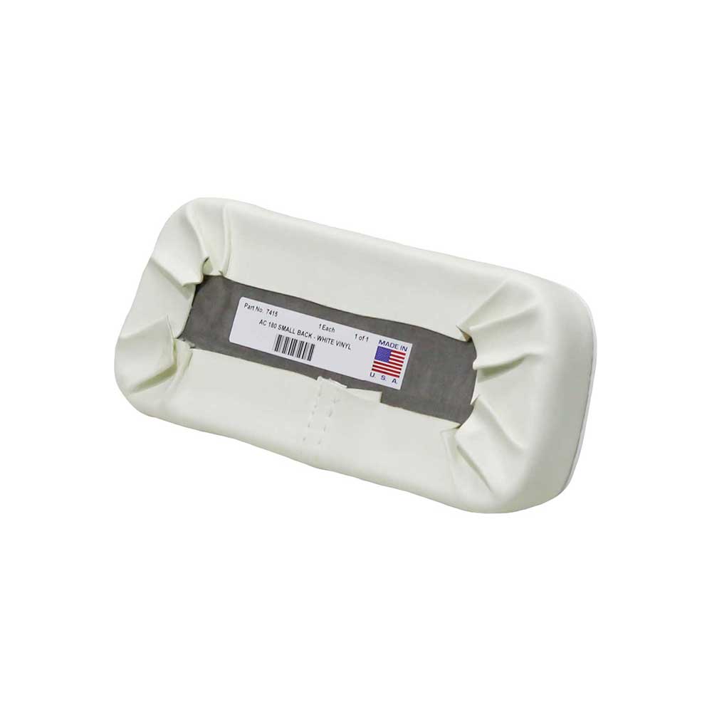 Uni Pro Allis Chalmers 180 Small Backrest Cushion | White Vinyl