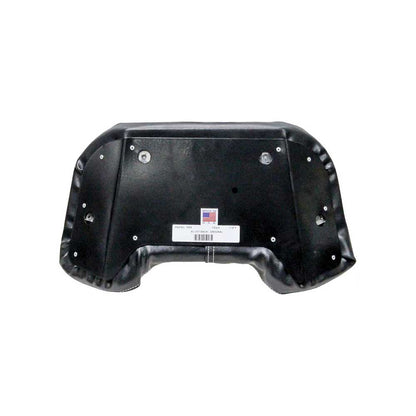 Uni Pro Allis Chalmers D17 Backrest Cushion | Original Pattern | Pleated Black & White Vinyl