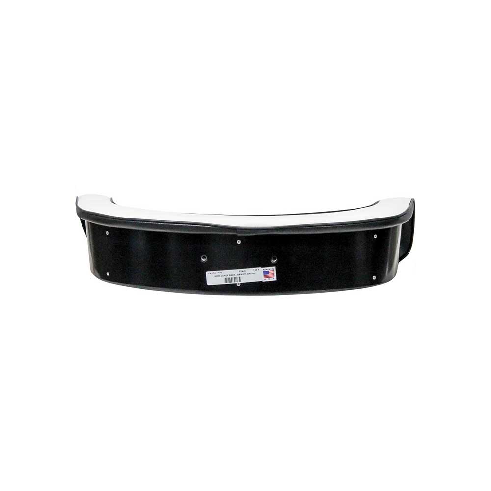 Uni Pro International Harvester 806 Large Backrest Cushion | Original | Pleated Black & White Vinyl