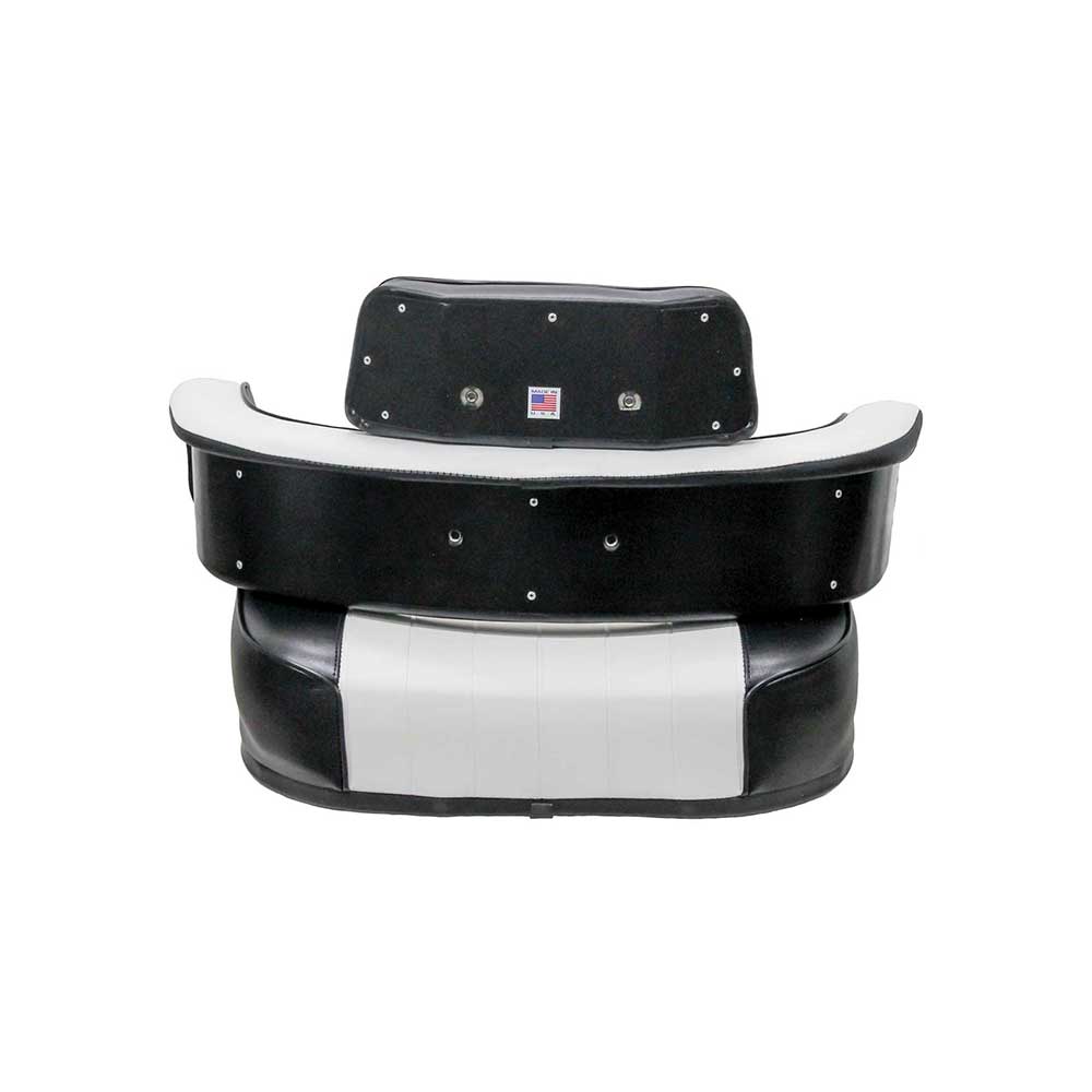 Uni Pro International Harvester 806 3-Piece Seat Cushion Kit | Original | Pleated Black & White Vin