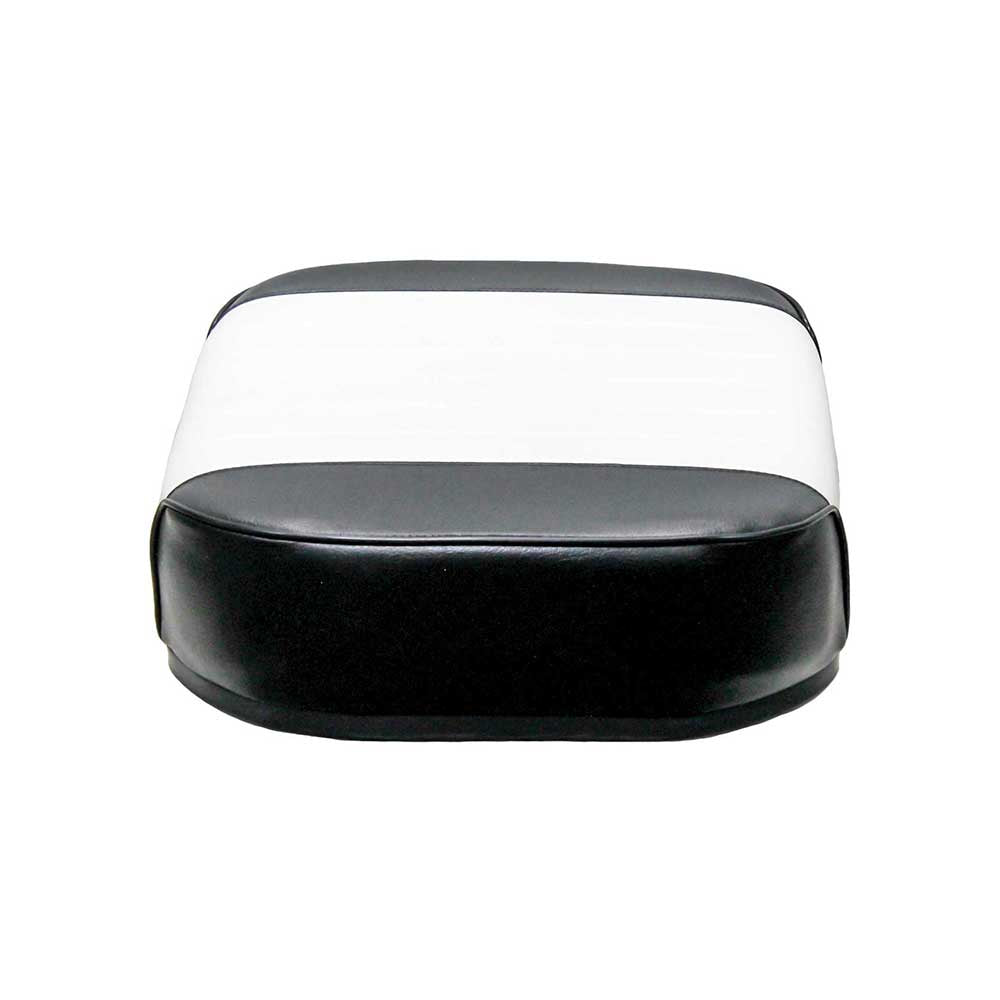 Uni Pro International Harvester 560 Deluxe Seat Cushion | Original | Pleated Black & White Vinyl
