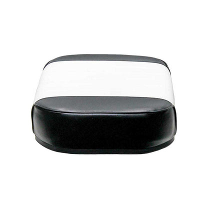Uni Pro International Harvester 560 Deluxe Seat Cushion | Original | Pleated Black & White Vinyl