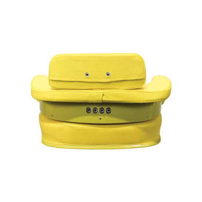 Uni Pro John Deere 4010 3-Piece Seat Cushion Kit | Economy | Yellow Vinyl