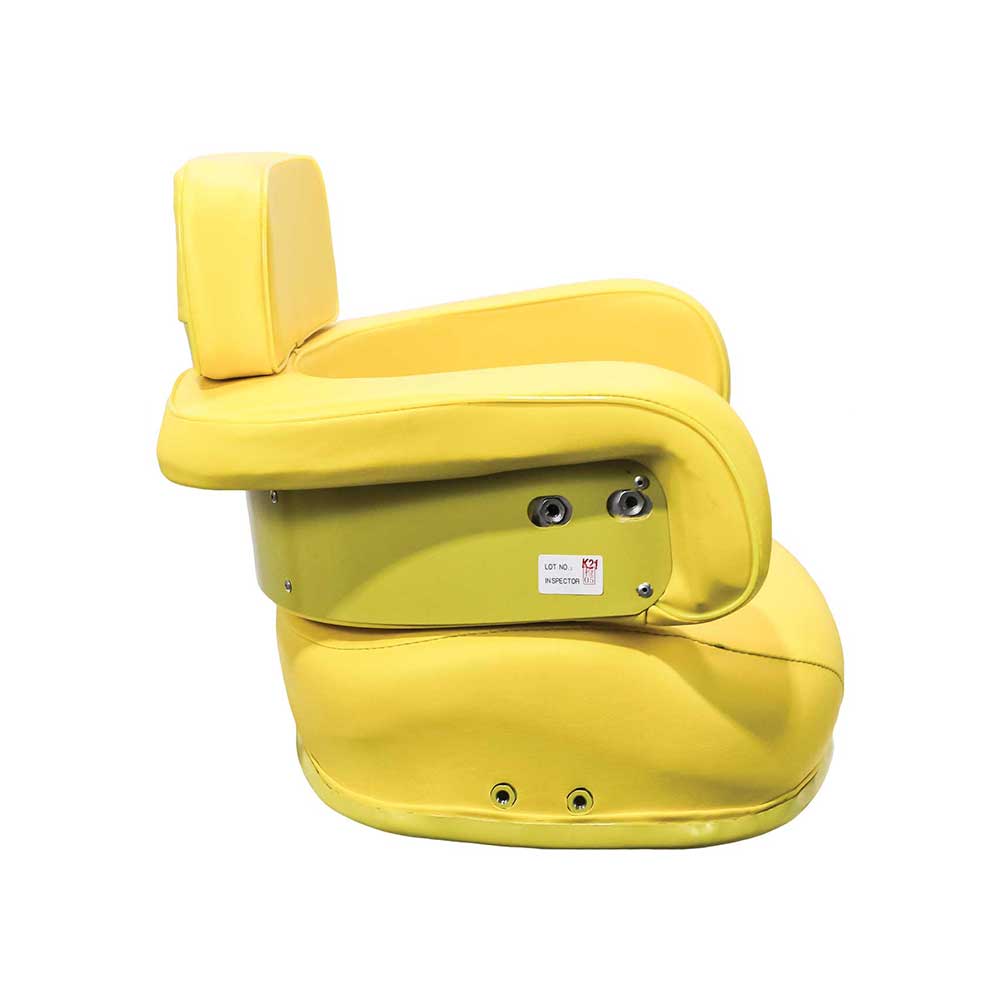 Uni Pro John Deere 4010 3-Piece Seat Cushion Kit | Economy | Yellow Vinyl