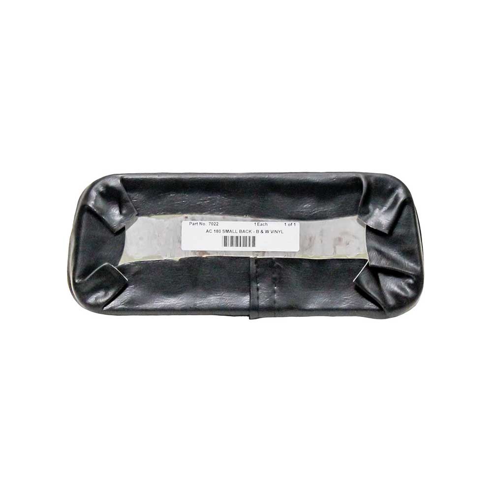 Uni Pro Allis Chalmers 180 Small Backrest Cushion | Black & White Vinyl