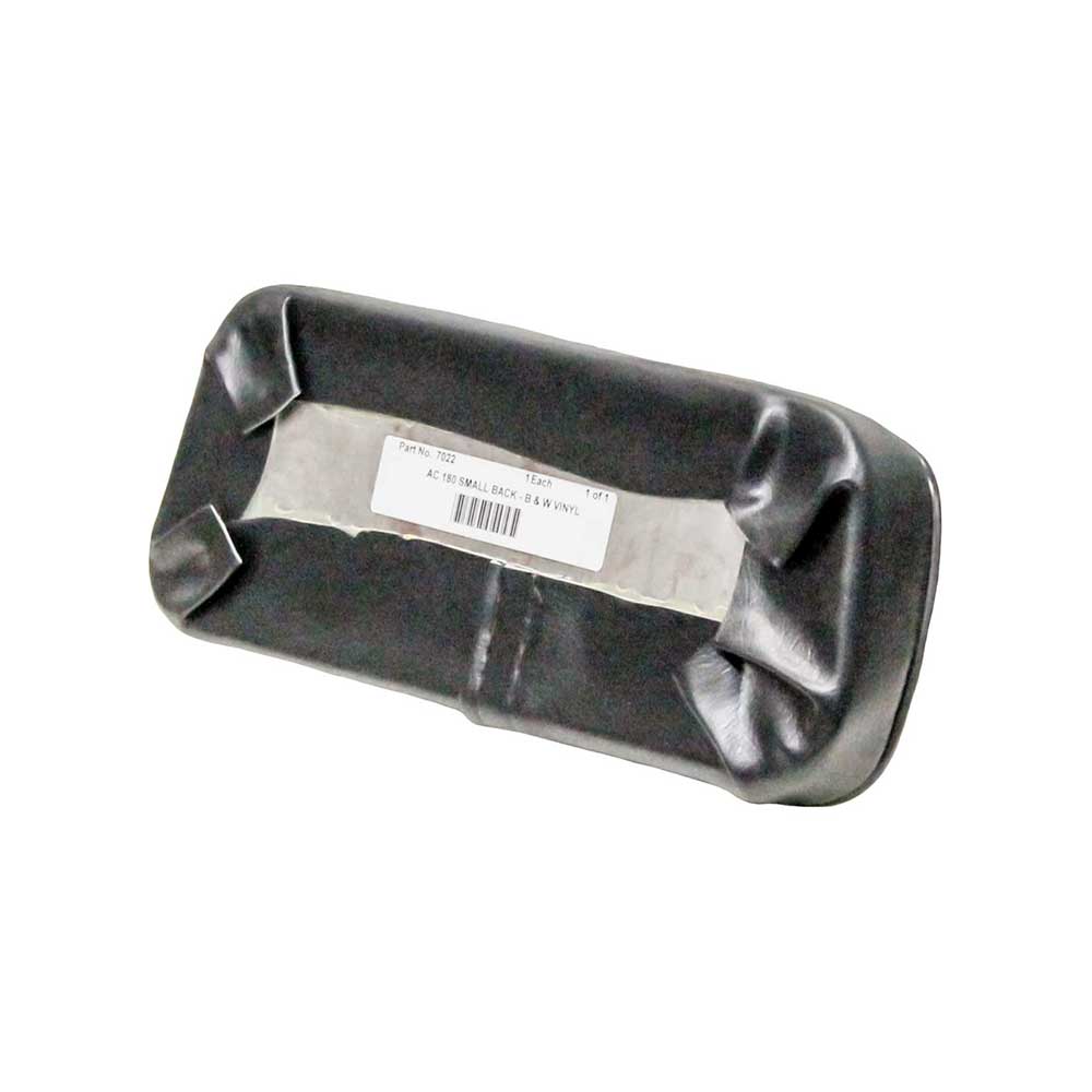 Uni Pro Allis Chalmers 180 Small Backrest Cushion | Black & White Vinyl
