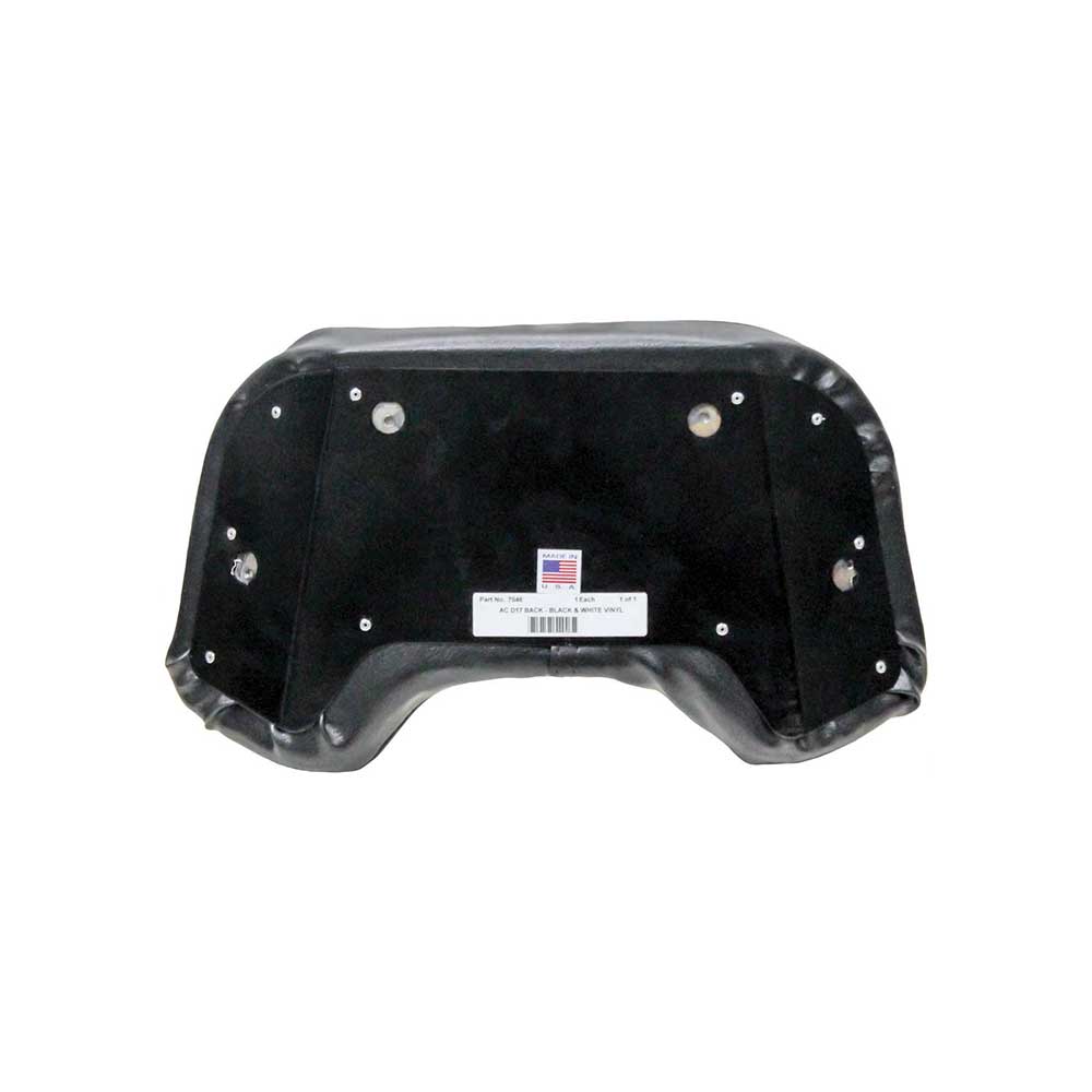 Uni Pro Allis Chalmers D17 Backrest Cushion | Black & White Vinyl