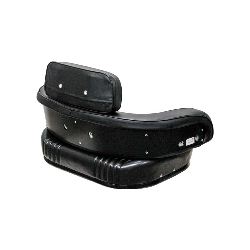 Uni Pro International Harvester 806 3-Piece Seat Cushion Kit | Economy | Black & White Vinyl