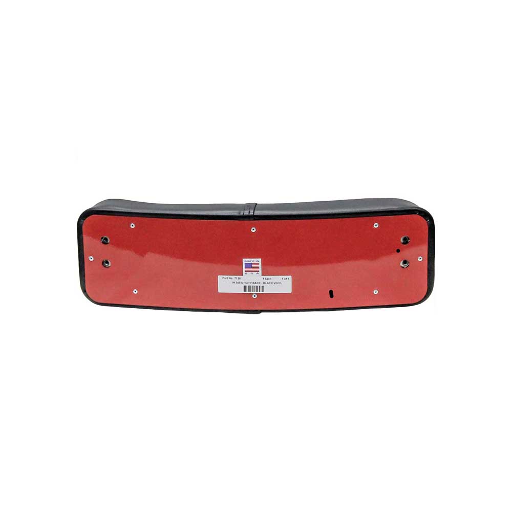 Uni Pro International Harvester 350 Utility Backrest Cushion | Black Vinyl