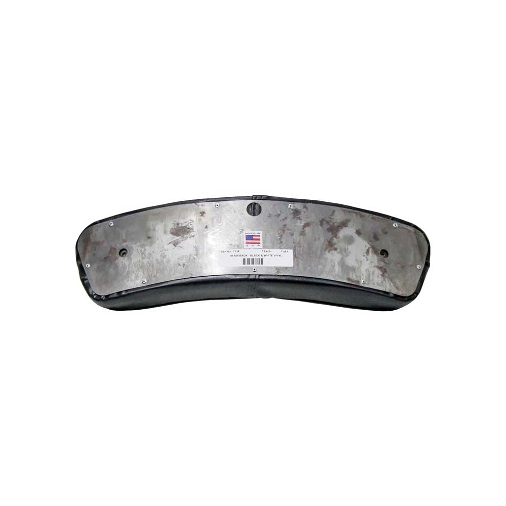 Uni Pro International Harvester 504 Backrest Cushion | Black & White Vinyl