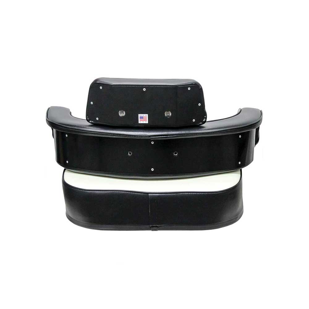 Uni Pro International Harvester 806 3-Piece Seat Cushion Kit | Black & White Vinyl