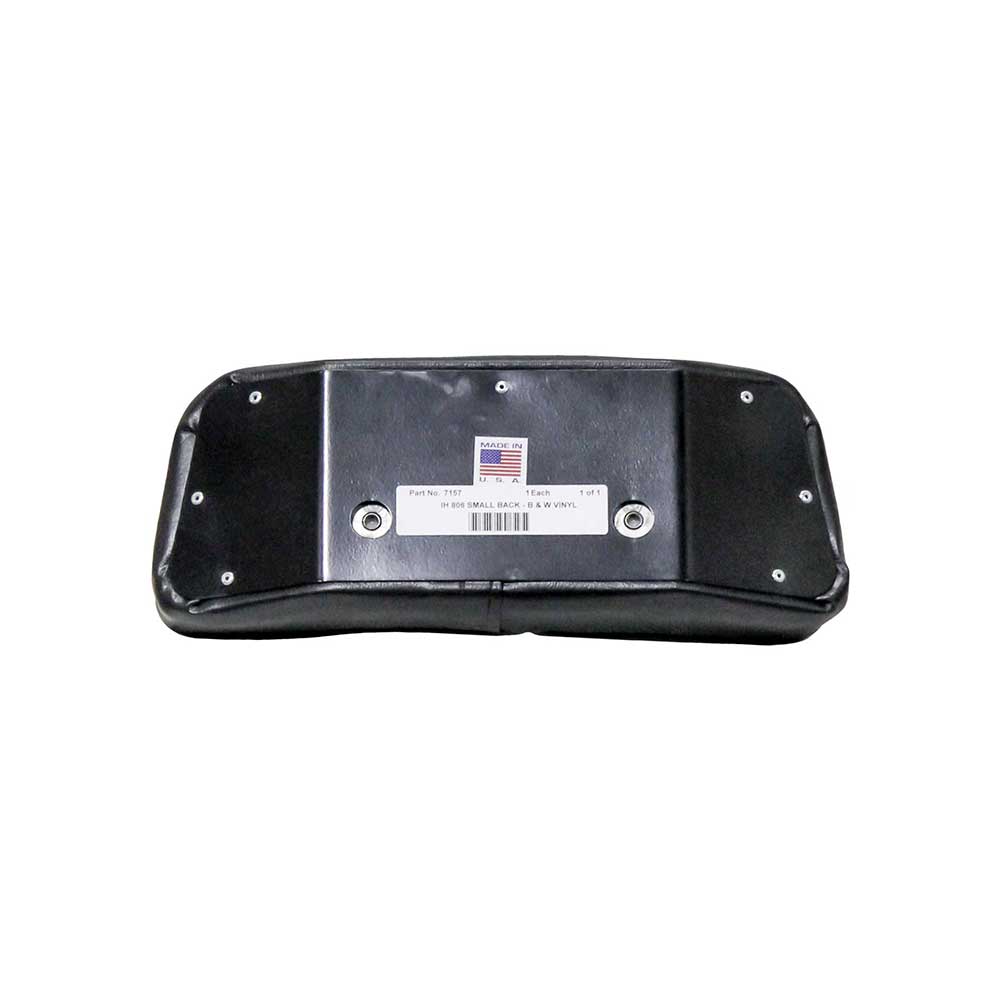 Uni Pro International Harvester 806 Backrest Cushion | Small | Black & White Vinyl