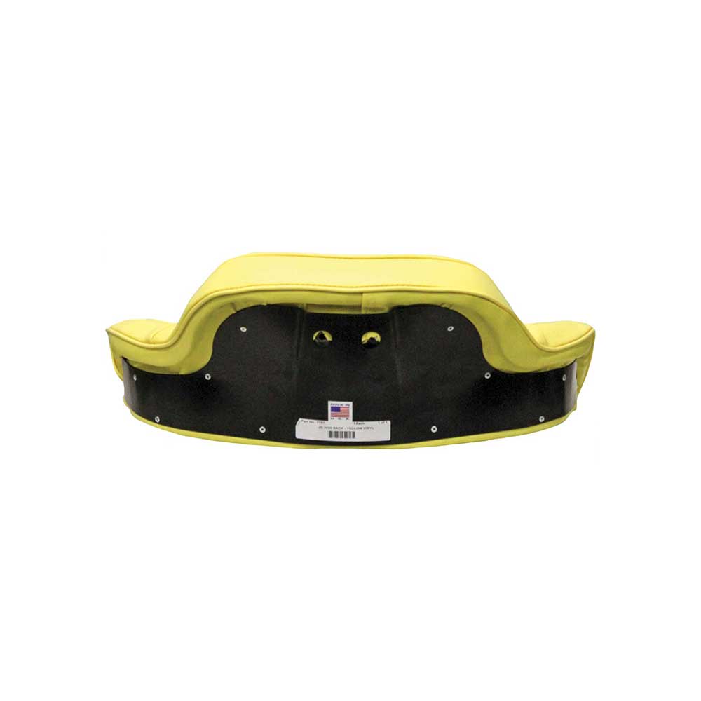 Uni Pro John Deere 2020 Backrest Cushion | Yellow Vinyl