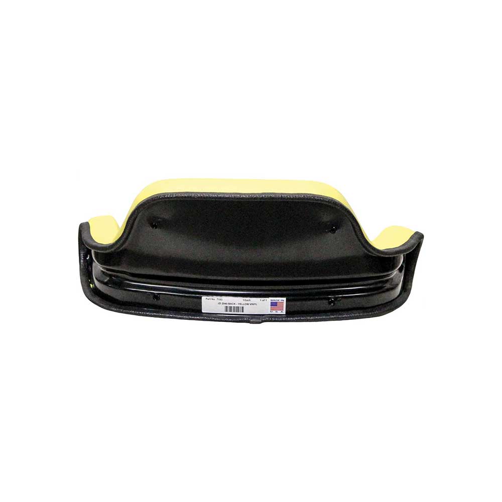 Uni Pro John Deere 2940 Backrest Cushion | Yellow Vinyl
