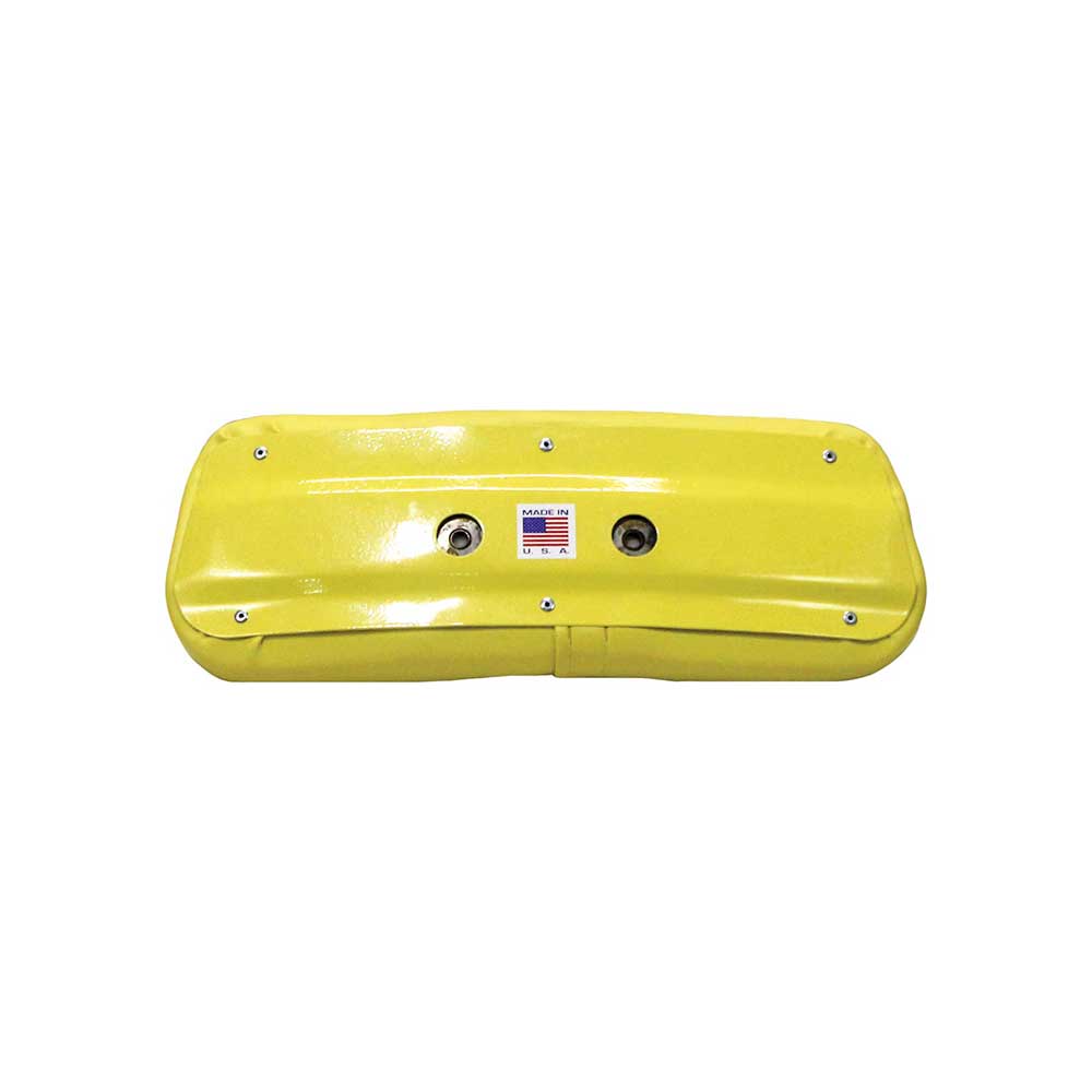 Uni Pro John Deere 4010 Small Backrest Cushion | Yellow Vinyl