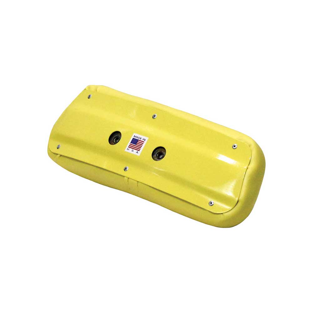 Uni Pro John Deere 4010 Small Backrest Cushion | Yellow Vinyl