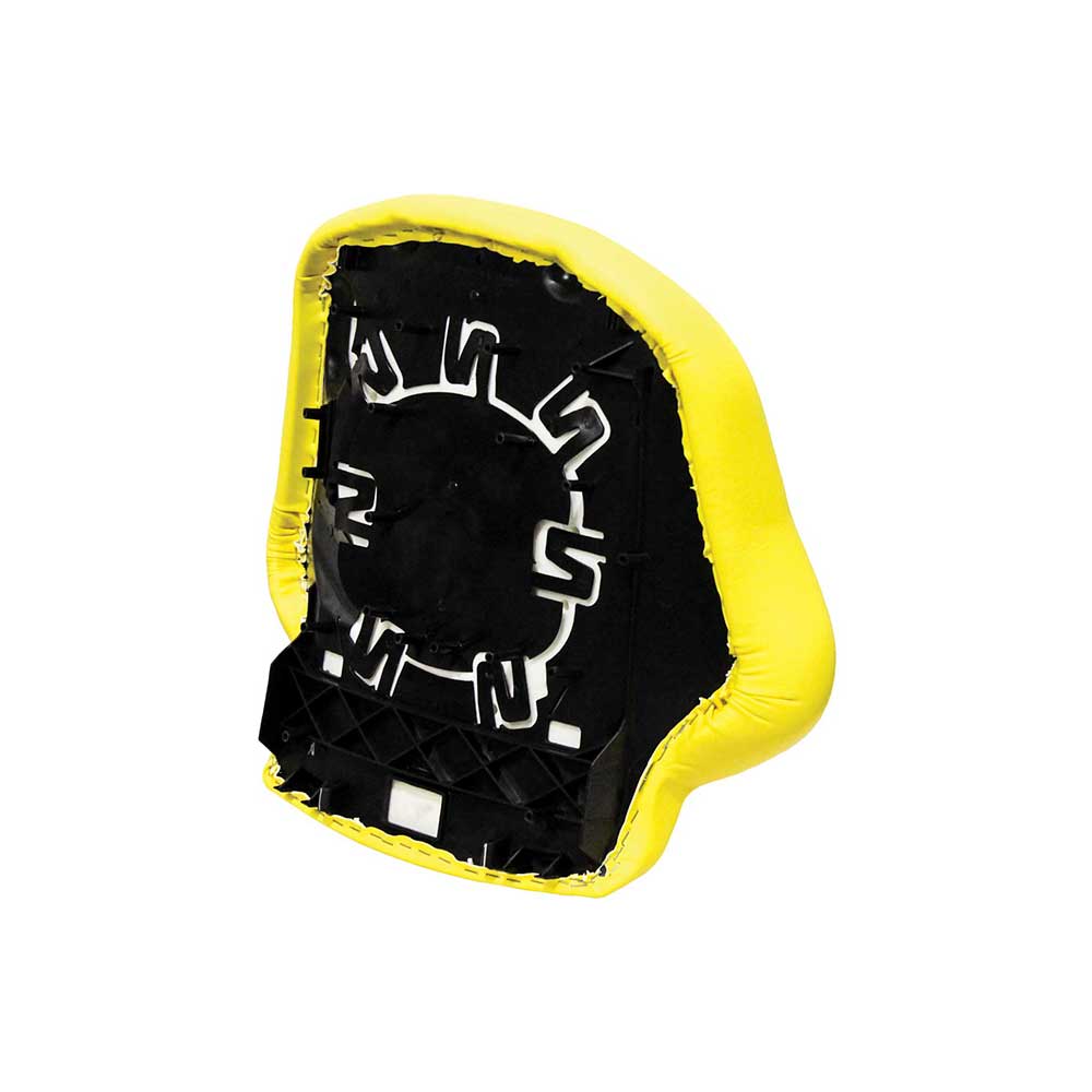 Uni Pro Backrest Cushion | Fits 136 or Grammer 5X1 Seat | Yellow Vinyl