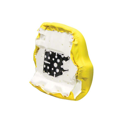 Uni Pro Backrest Cushion | Fits 721 or Grammer 7X1 Seat | Yellow Vinyl