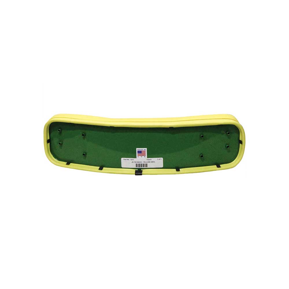 Uni Pro John Deere/Minneapolis-Moline 720 Backrest Cushion | Yellow Vinyl