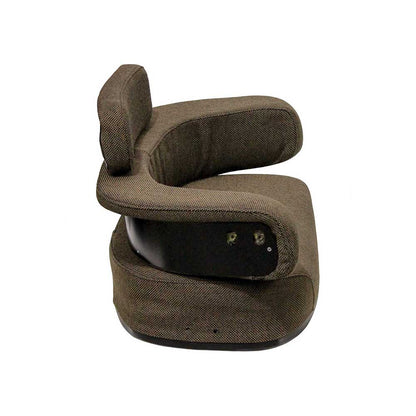 Uni Pro John Deere 4010 3-Piece Seat Cushion Kit | Brown Fabric