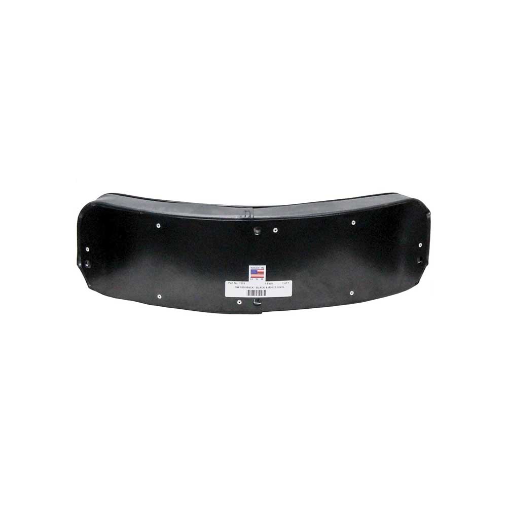 Uni Pro Minneapolis-Moline/Oliver/White 1800 Backrest Cushion | Black & White Vinyl