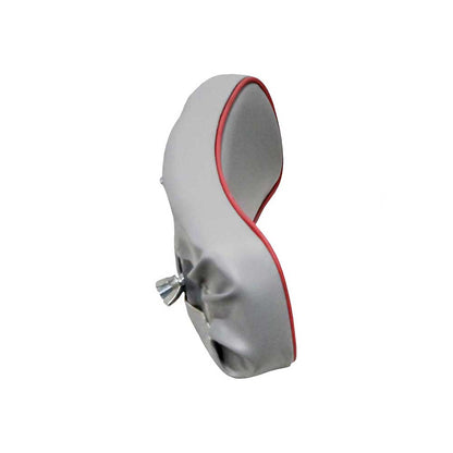 Uni Pro Allis Chalmers/Massey Ferguson/Oliver 30 Backrest Cushion | Gray Vinyl with Red Trim Cording