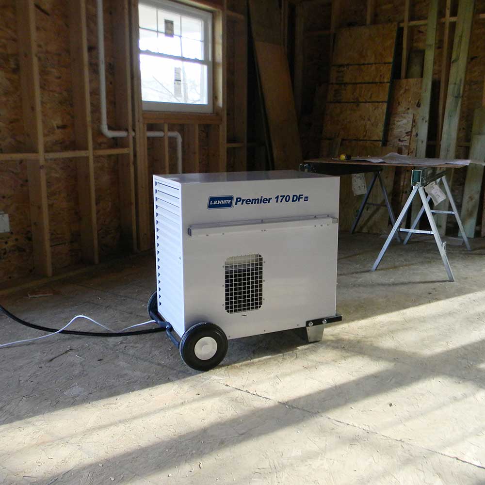 Premier 170 DF 2.0 | 170,000 BTU/Hr | LP/NG | w/Thermostat, Hose, & Reg.