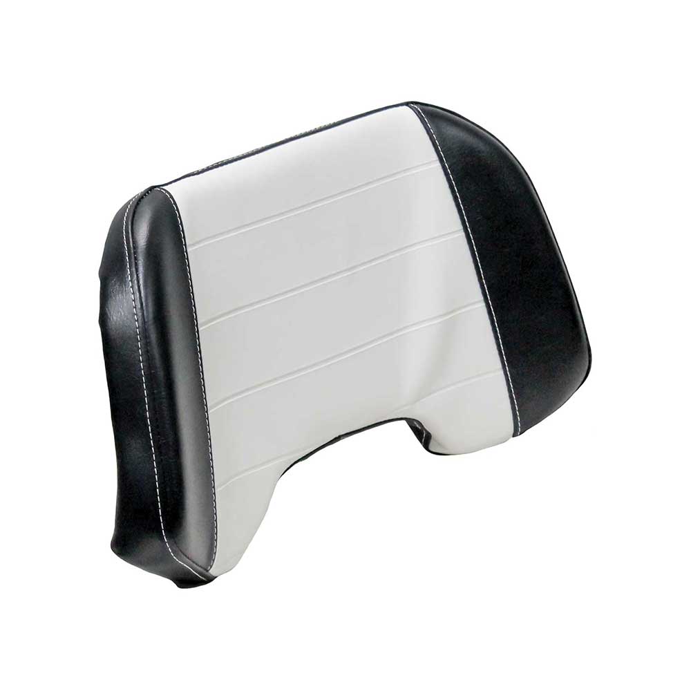 Uni Pro Allis Chalmers D17 Backrest Cushion | Original Pattern | Pleated Black & White Vinyl