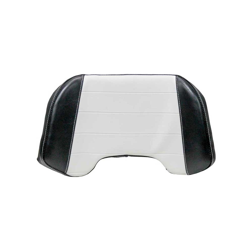 Uni Pro Allis Chalmers D17 Backrest Cushion | Original Pattern | Pleated Black & White Vinyl