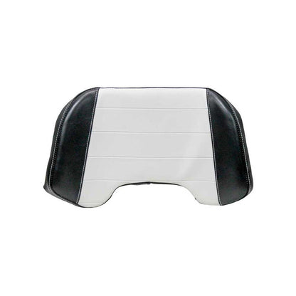 Uni Pro Allis Chalmers D17 Backrest Cushion | Original Pattern | Pleated Black & White Vinyl