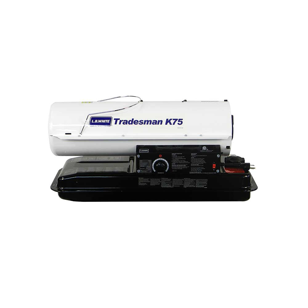 Tradesman K75 | 75,000 BTU/Hr | Kerosene, # 1 or # 2 Fuel Oil
