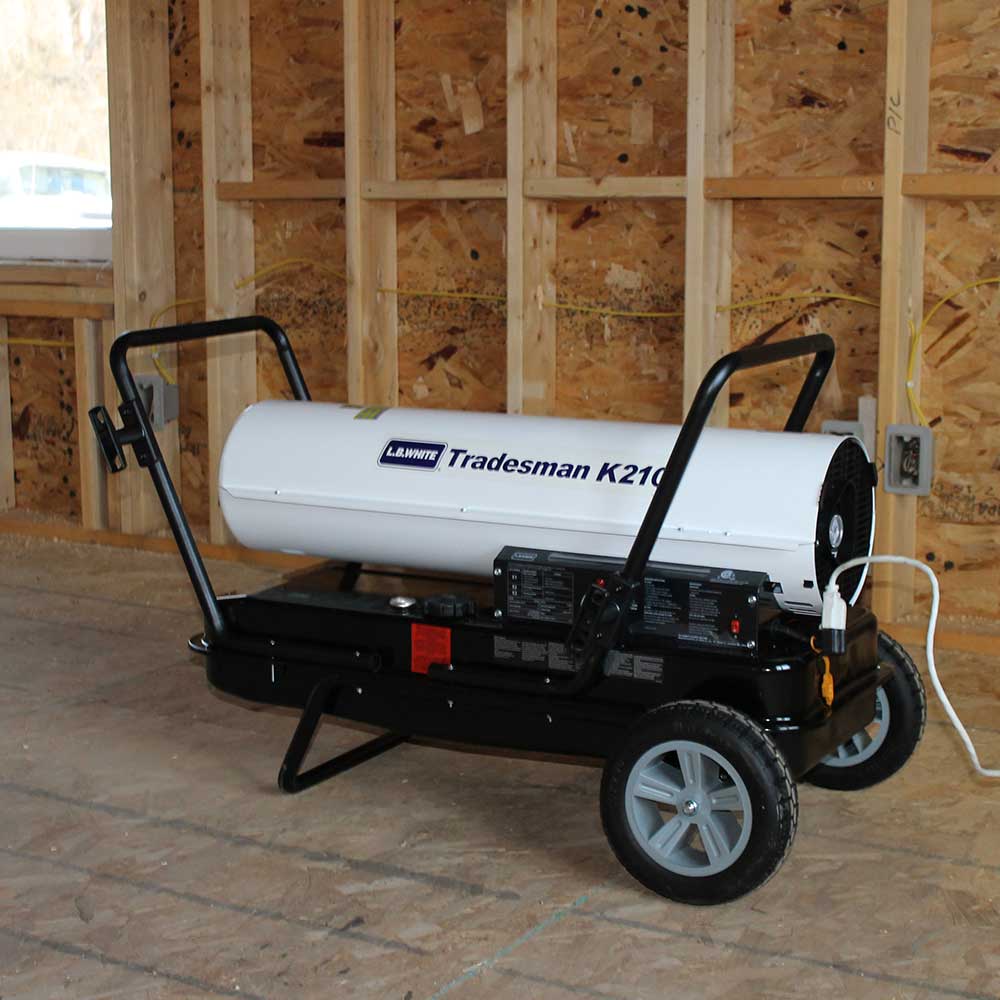 Tradesman K210 | 210,000 BTU/Hr | Kerosene, # 1 or # 2 Fuel Oil