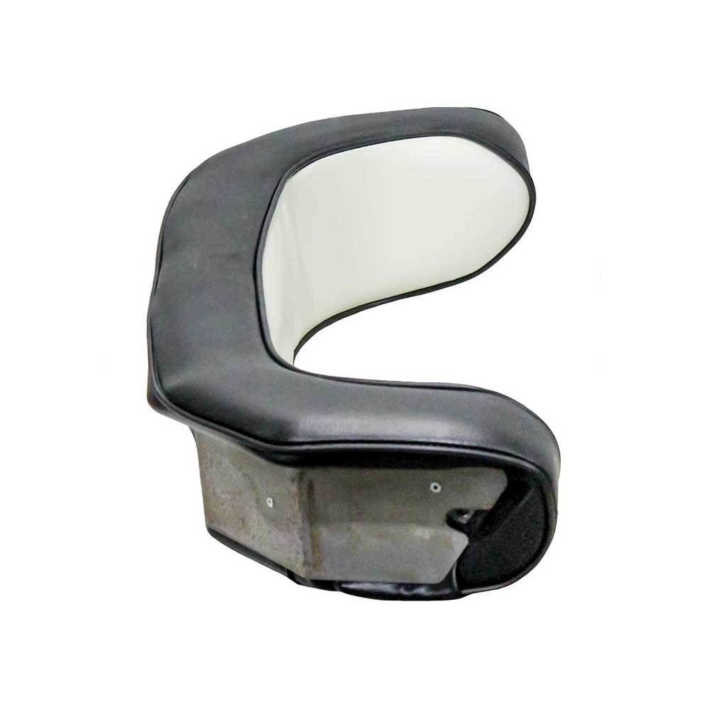 Uni Pro Allis Chalmers 180 Large Backrest Cushion | Black & White Vinyl