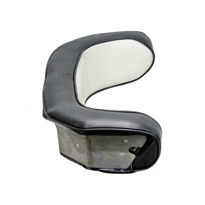 Uni Pro Allis Chalmers 180 Large Backrest Cushion | Black & White Vinyl