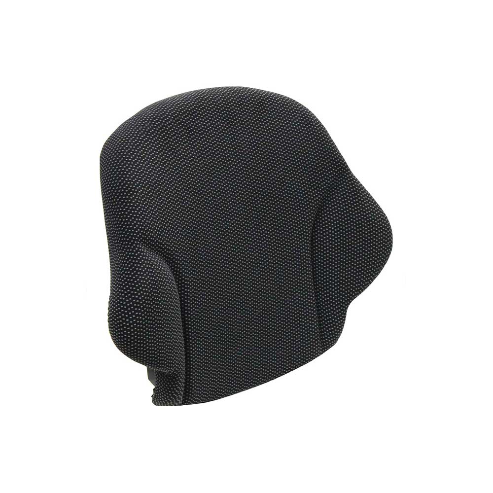 Uni Pro Backrest Cushion | Fits 136 or Grammer 5X1 Seat | Black Fabric