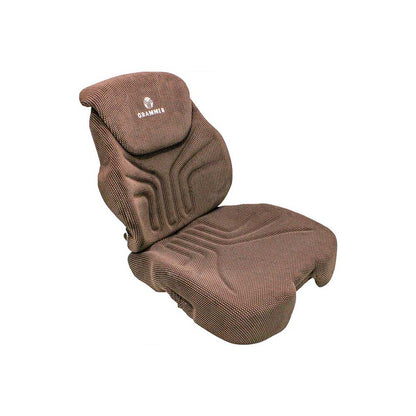 Uni Pro John Deere 6020-7030 Series Tractor Seat Cushion Kit | Grammer 741| Brown Fabric