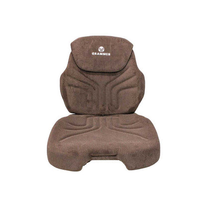Uni Pro John Deere 6020-7030 Series Tractor Seat Cushion Kit | Grammer 741| Brown Fabric