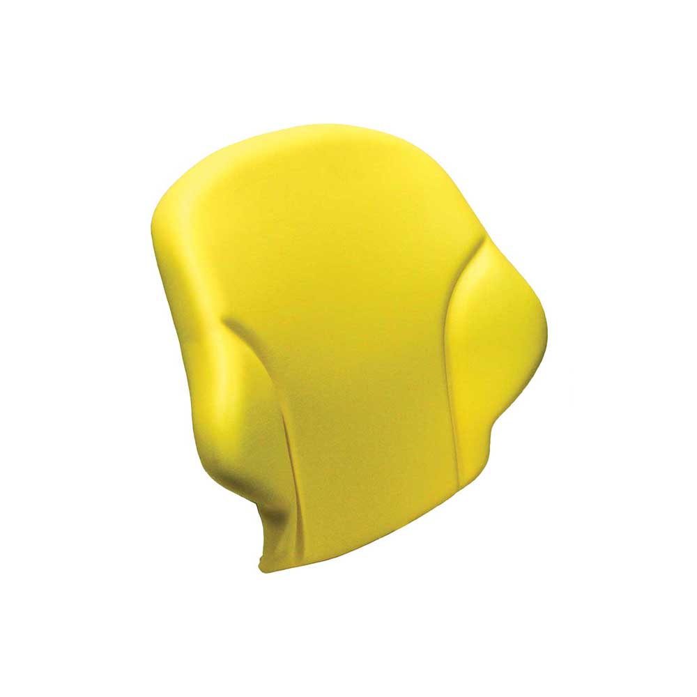 Uni Pro Backrest Cushion | Fits 136 or Grammer 5X1 Seat | Yellow Vinyl