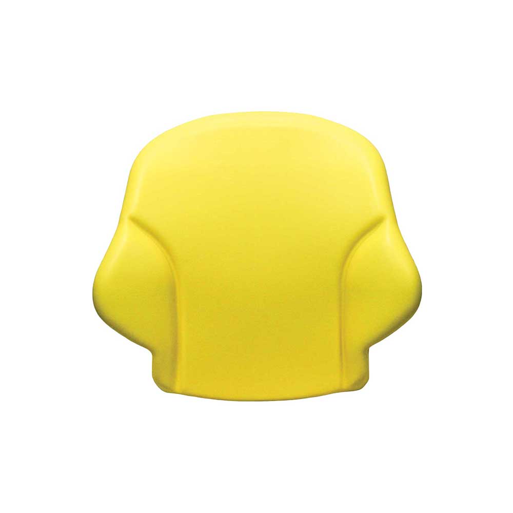 Uni Pro Backrest Cushion | Fits 136 or Grammer 5X1 Seat | Yellow Vinyl